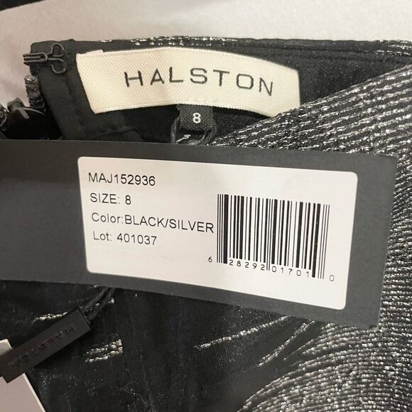 New with tags Halston Jacquard dress - Picture 7 of 7